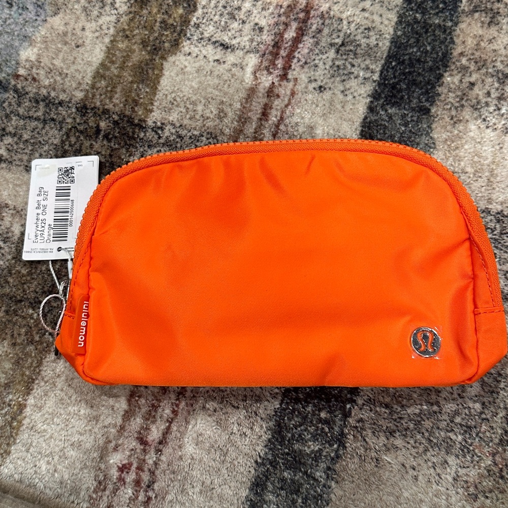 Lululemon Orange Pouch